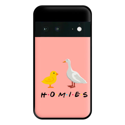 Homies Chick And Duck Phone Case for Google Pixel 6a