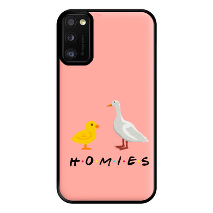 Homies Chick And Duck Phone Case for Galaxy A41