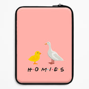 Homies Chick And Duck Laptop Sleeve 1