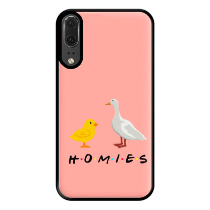 Homies Chick And Duck Phone Case for Huawei P20