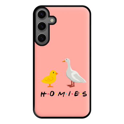 Homies Chick And Duck Phone Case for Galaxy S23FE