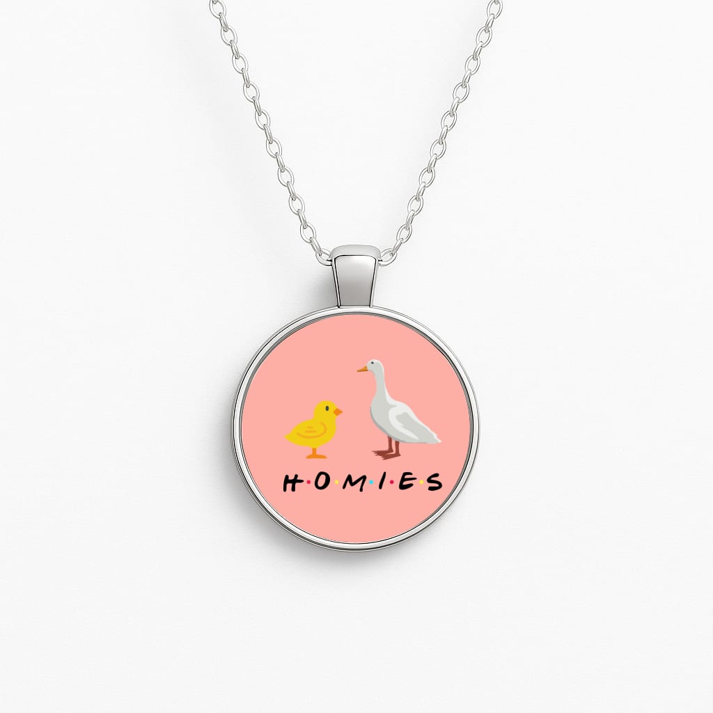 Homies Chick And Duck Necklace