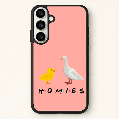 Homies Chick And Duck Phone Case for Galaxy S26 Plus