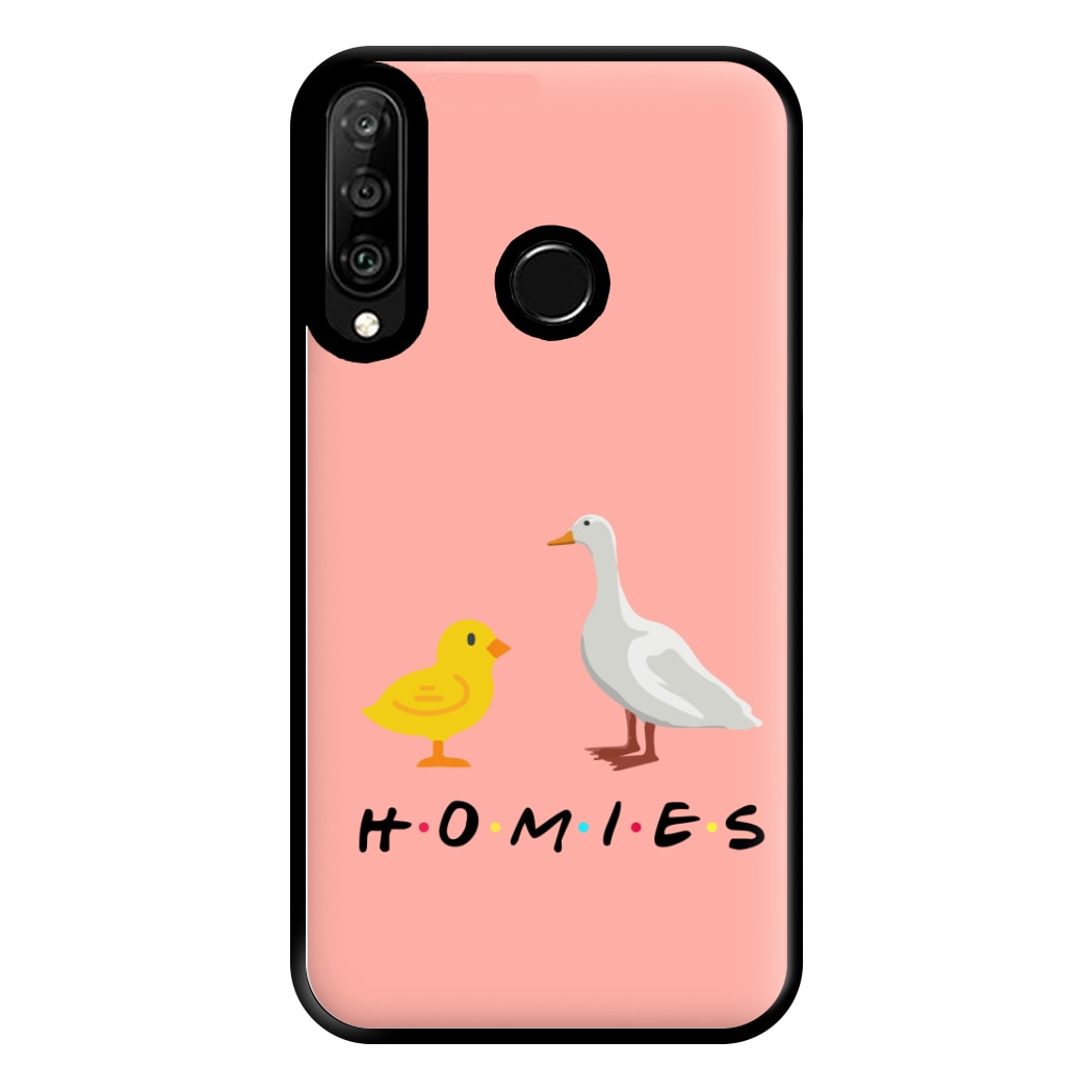 Homies Chick And Duck Phone Case for Huawei P30 Lite