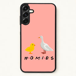 Homies Chick And Duck Phone Case for Galaxy A17