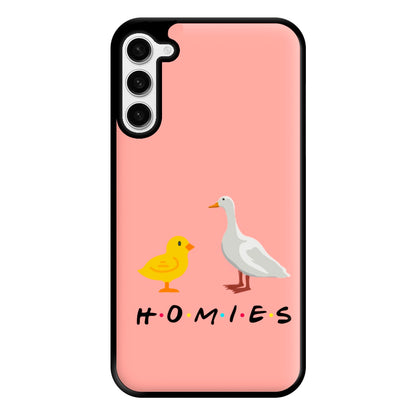 Homies Chick And Duck Phone Case for Galaxy S23 Plus