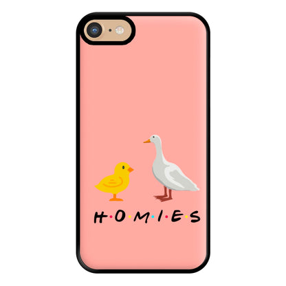 Homies Chick And Duck Phone Case for iPhone 6 / 7 / 8 / SE