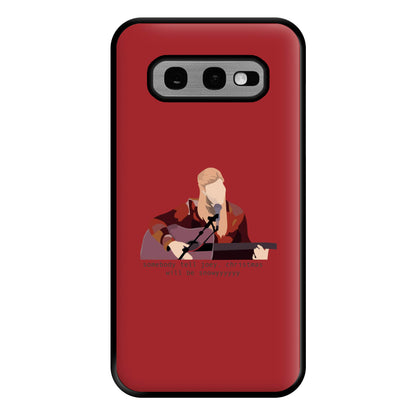 Somebody Tell Joey, Christmas Will Be Snowyyy - Friends Phone Case for Galaxy S10e