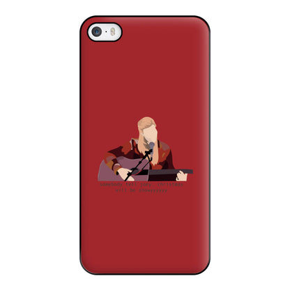 Somebody Tell Joey, Christmas Will Be Snowyyy - Friends Phone Case for iPhone 5 / 5s / SE 2016