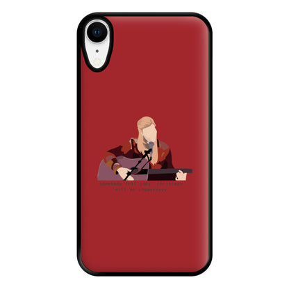 Somebody Tell Joey, Christmas Will Be Snowyyy - Friends Phone Case for iPhone XR