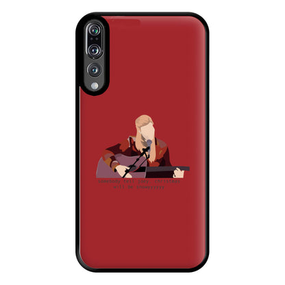 Somebody Tell Joey, Christmas Will Be Snowyyy - Friends Phone Case for Huawei P20 Pro