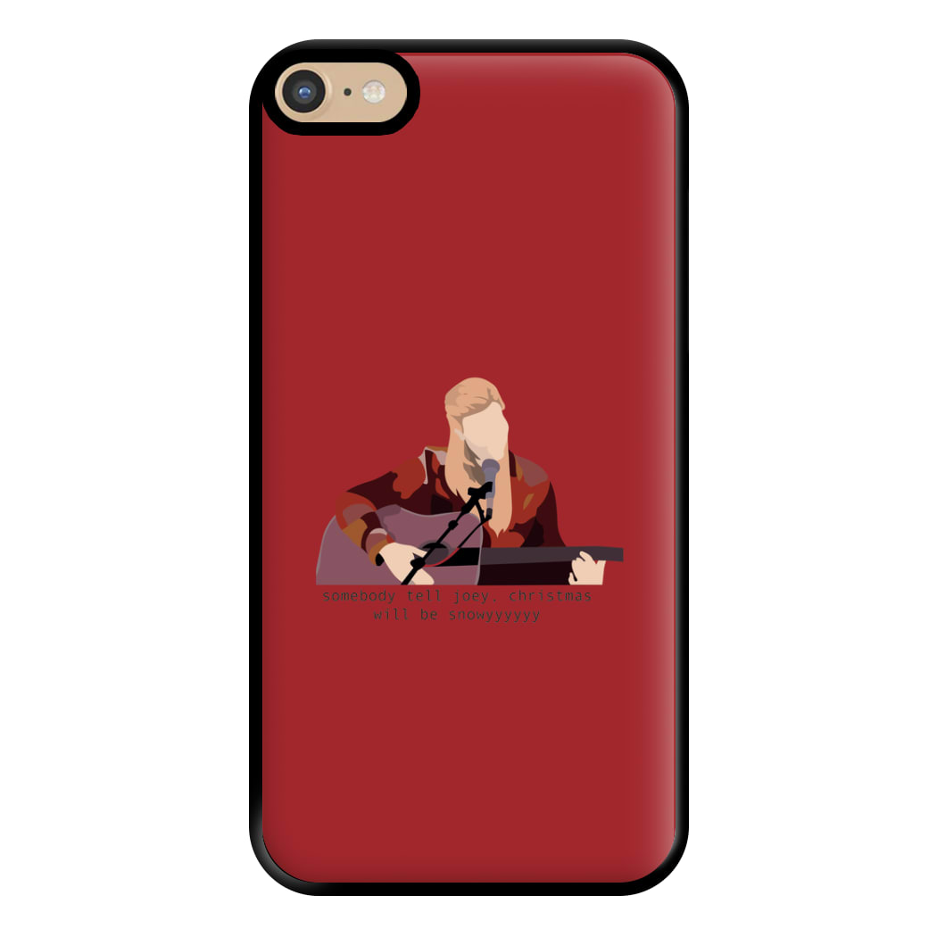 Somebody Tell Joey, Christmas Will Be Snowyyy - Friends Phone Case for iPhone 6 Plus / 7 Plus / 8 Plus