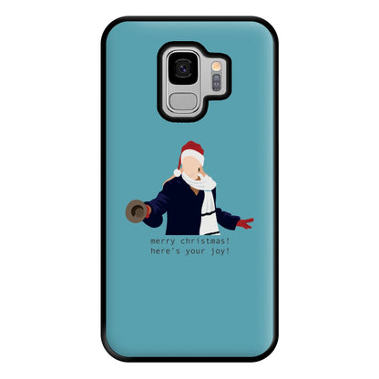 Merry Christmas! Here's Your Joy - Friends Phone Case for Galaxy S9 Plus