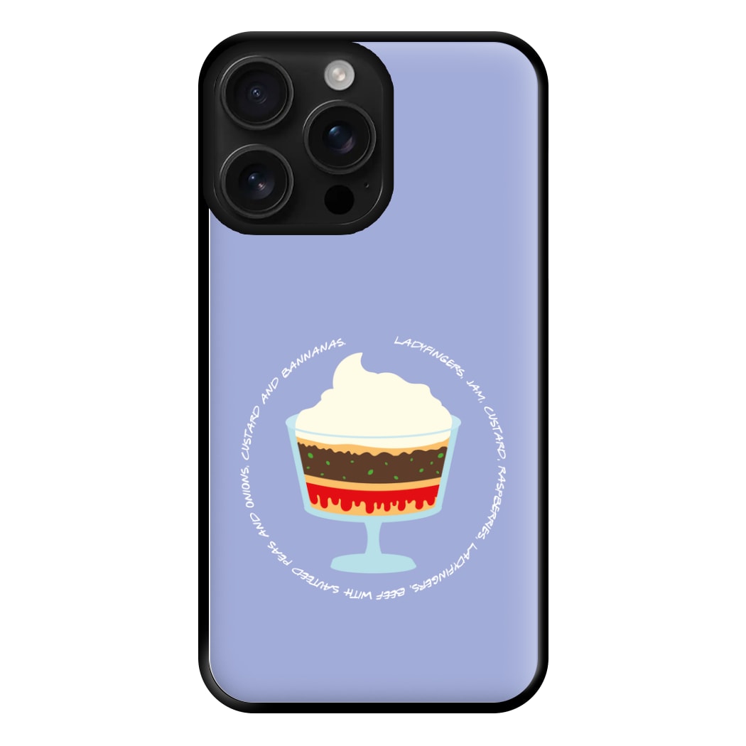 Ladyfingers, Jam, Custard Phone Case