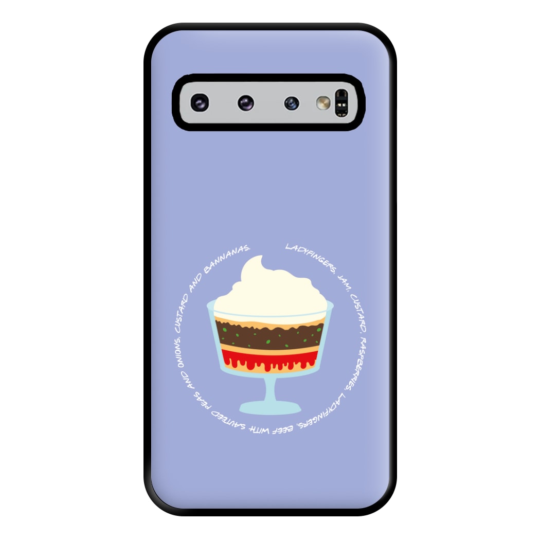 Ladyfingers, Jam, Custard Phone Case for Galaxy S10 Plus