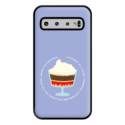 Ladyfingers, Jam, Custard Phone Case for Galaxy S10 Plus