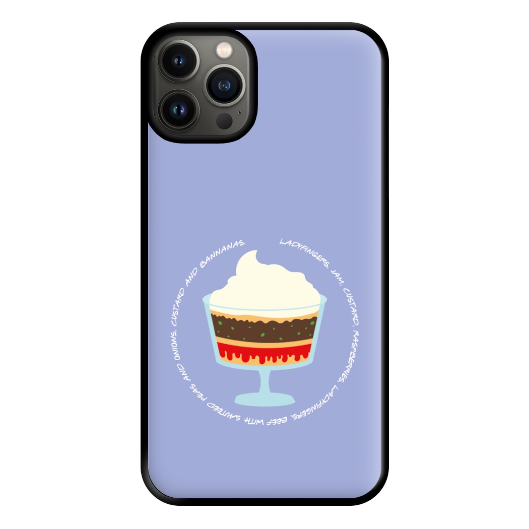 Ladyfingers, Jam, Custard Phone Case for iPhone 13