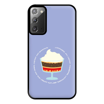 Ladyfingers, Jam, Custard Phone Case for Galaxy Note 20 Ultra