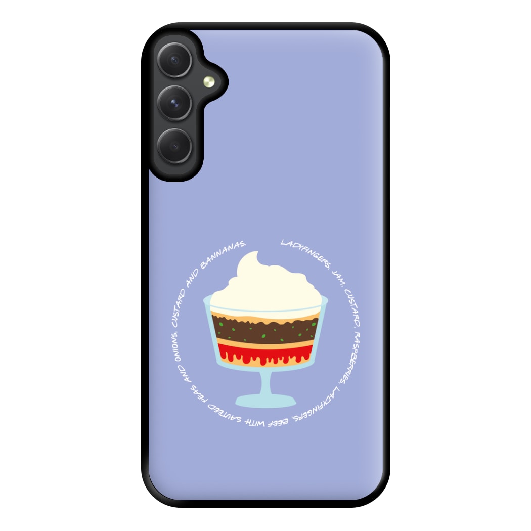 Ladyfingers, Jam, Custard Phone Case for Galaxy A54