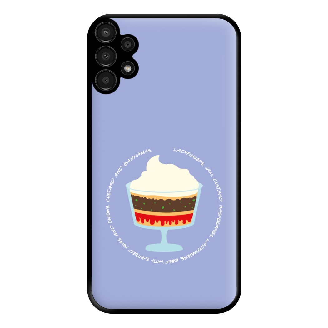 Ladyfingers, Jam, Custard Phone Case for Galaxy A13