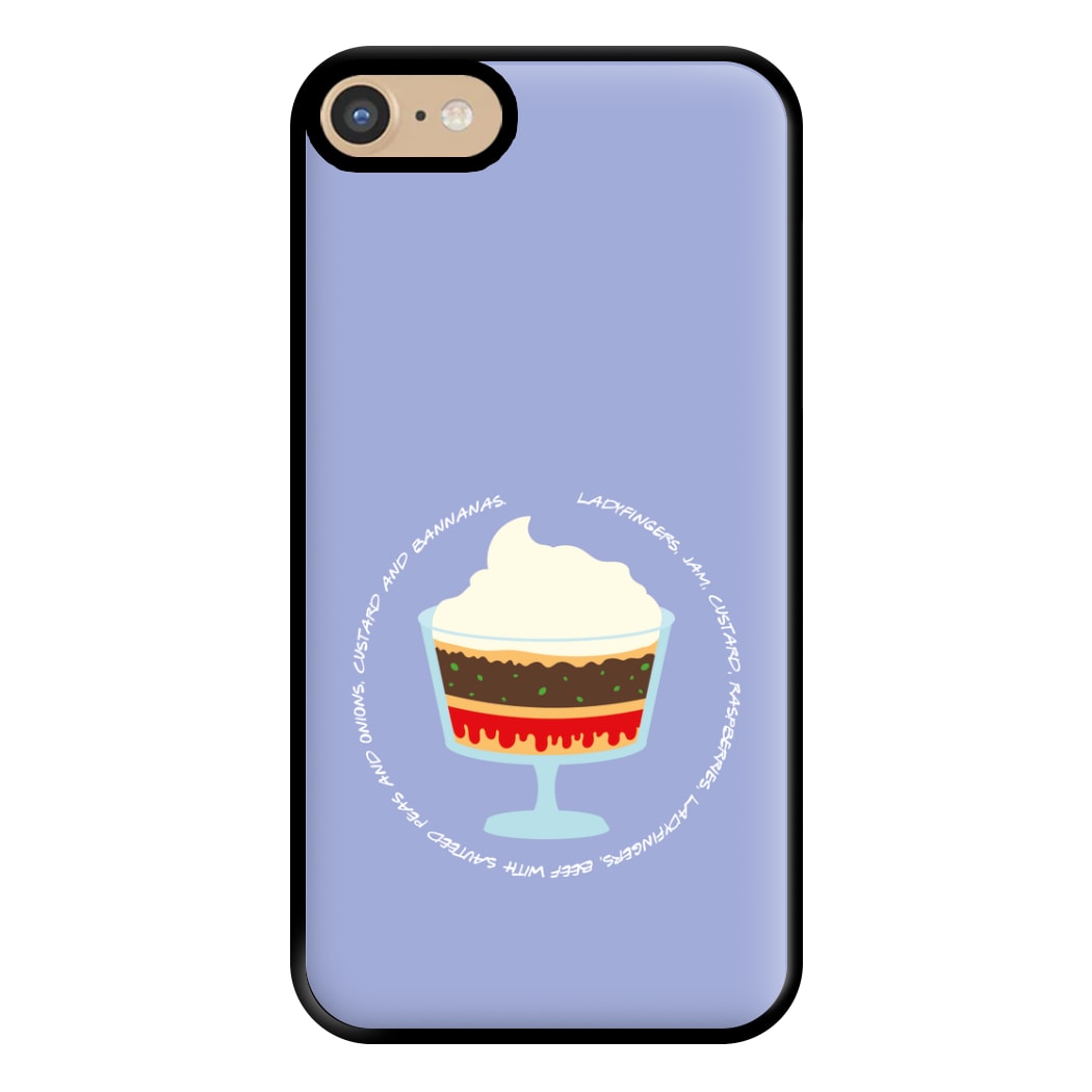 Ladyfingers, Jam, Custard Phone Case for iPhone 6 / 7 / 8 / SE