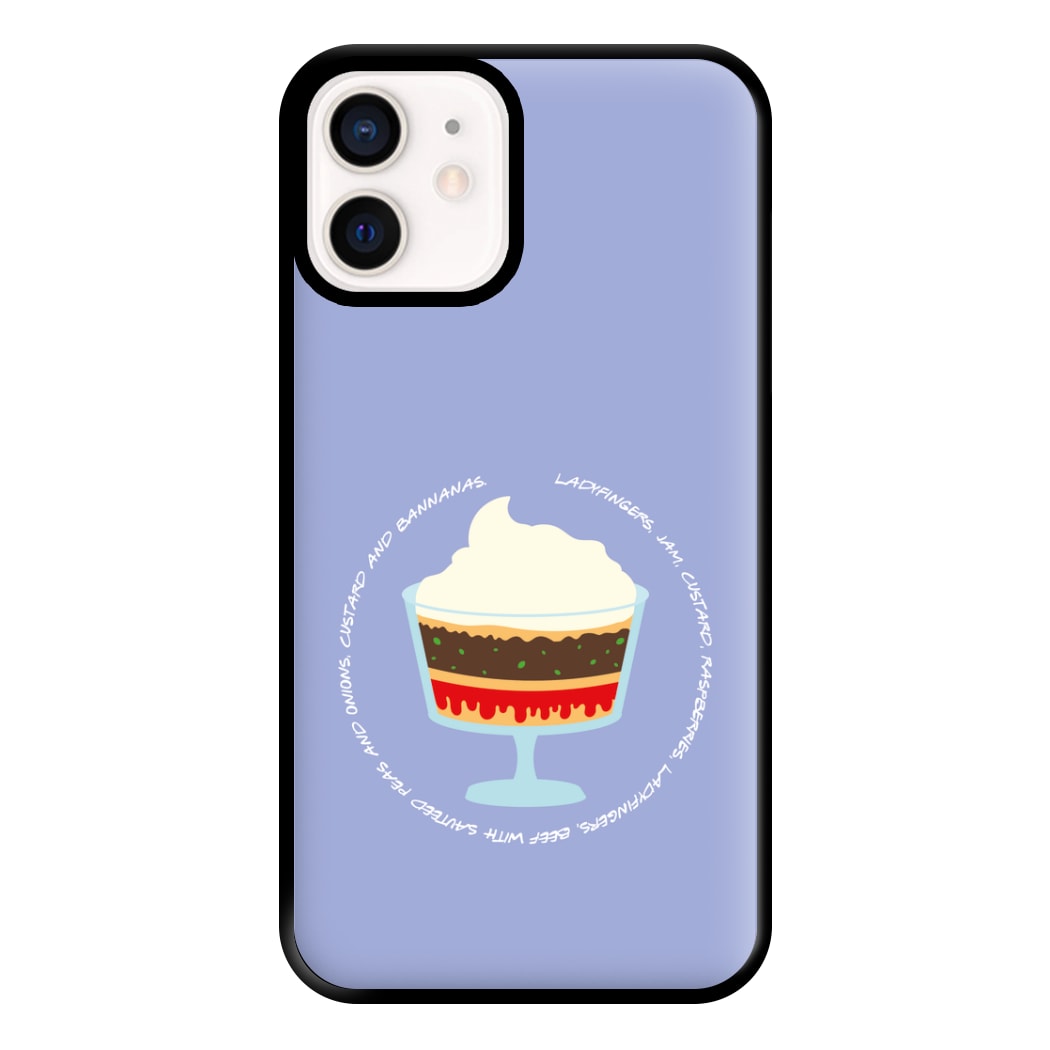 Ladyfingers, Jam, Custard Phone Case for iPhone 13 Mini