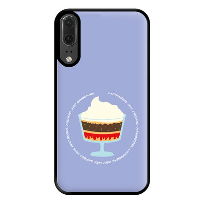 Ladyfingers, Jam, Custard Phone Case for Huawei P20