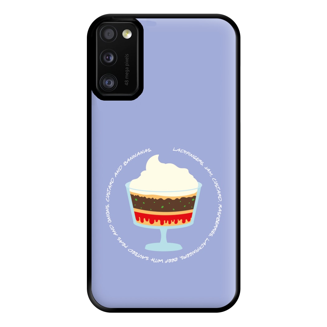 Ladyfingers, Jam, Custard Phone Case for Galaxy A41