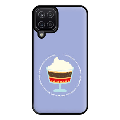 Ladyfingers, Jam, Custard Phone Case for Galaxy A12