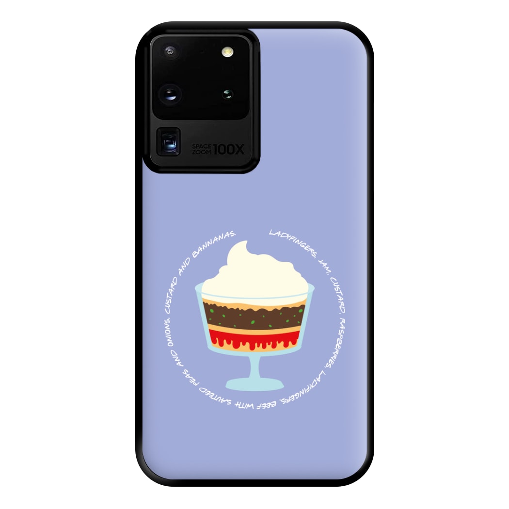 Ladyfingers, Jam, Custard Phone Case for Galaxy S20 Ultra