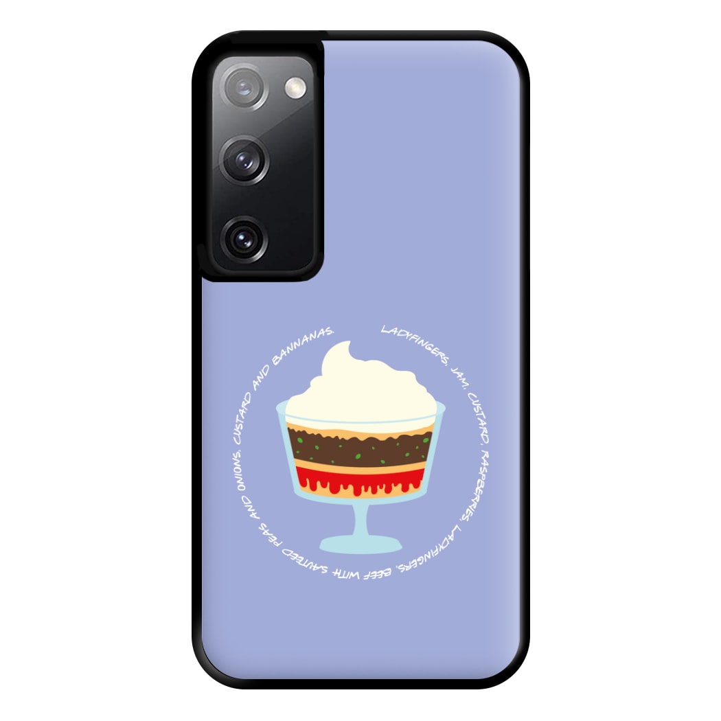 Ladyfingers, Jam, Custard Phone Case for Galaxy S20