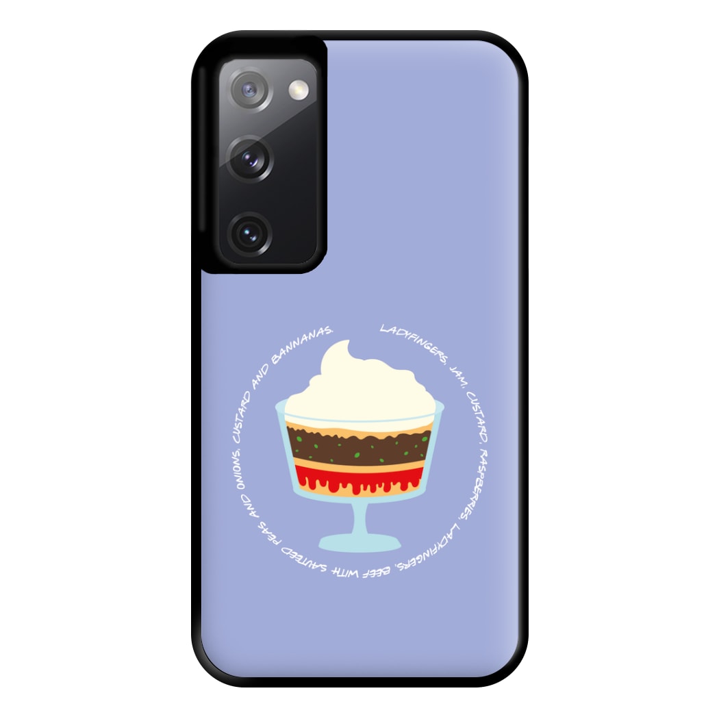 Ladyfingers, Jam, Custard Phone Case for Galaxy S20FE