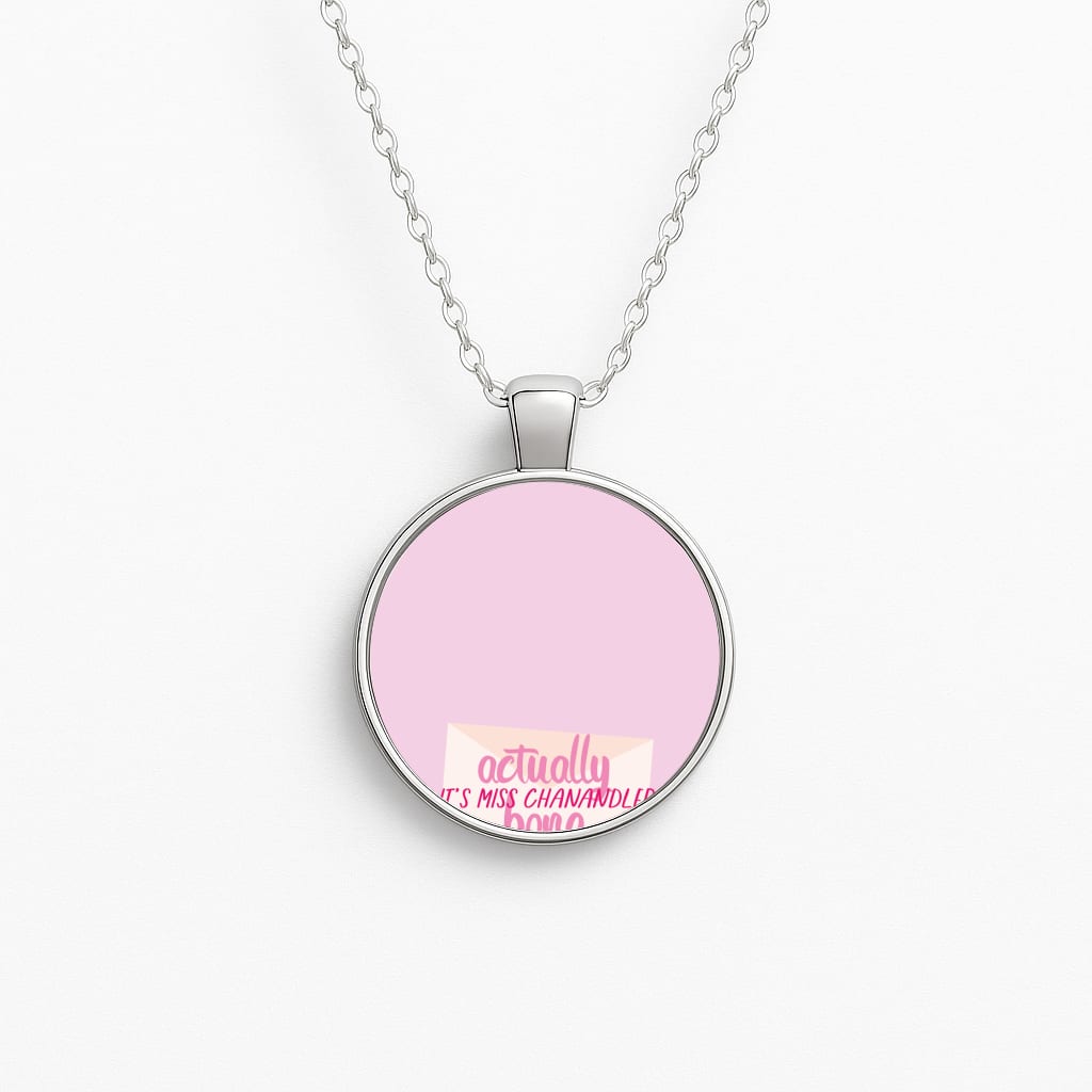 Actually It's Miss Chanandler Bong Necklace