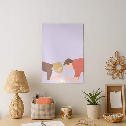 Eating Some Food Art Print