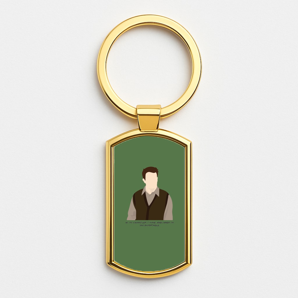 Hi, I'm Chandler Gold Keyring