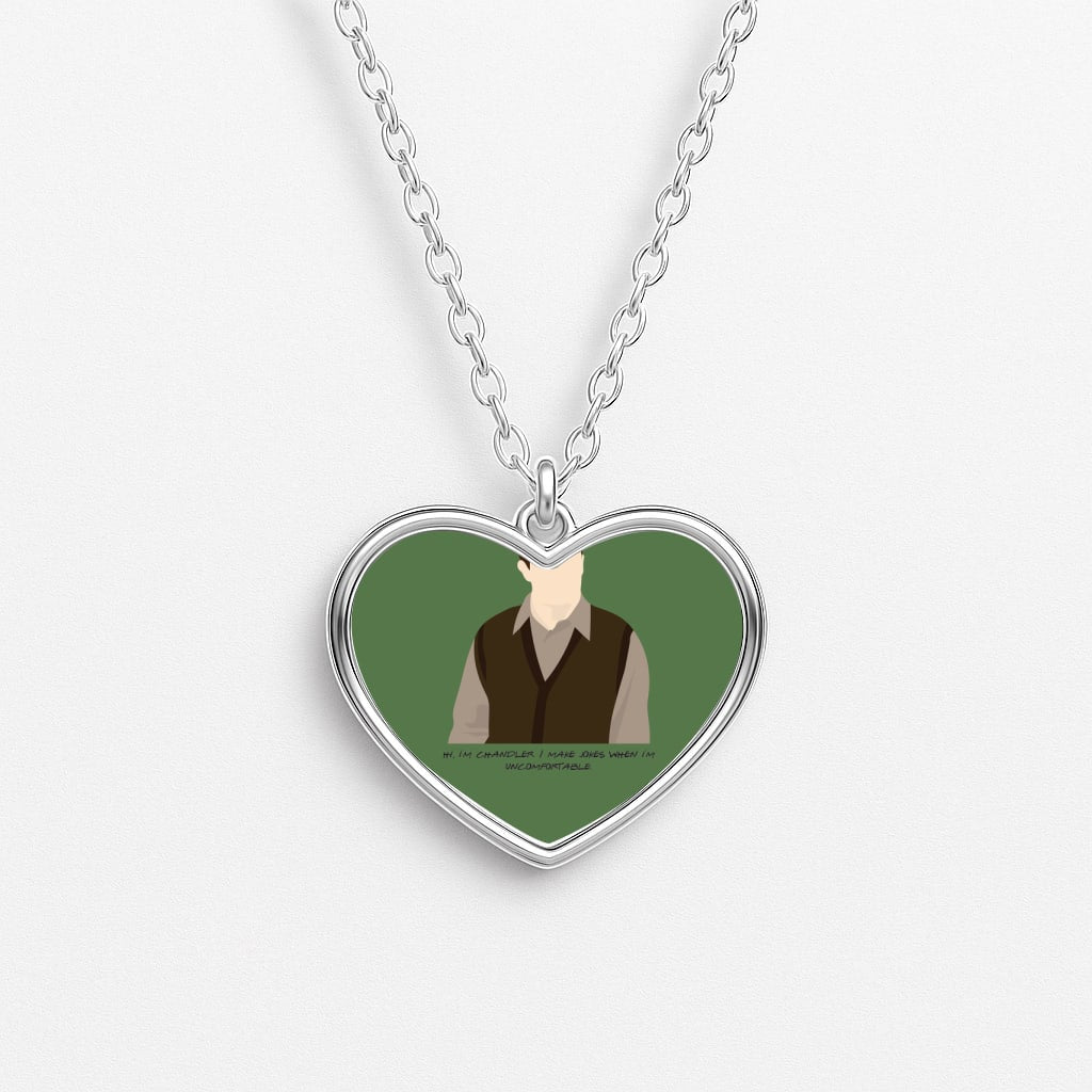 Hi, I'm Chandler Heart Necklace