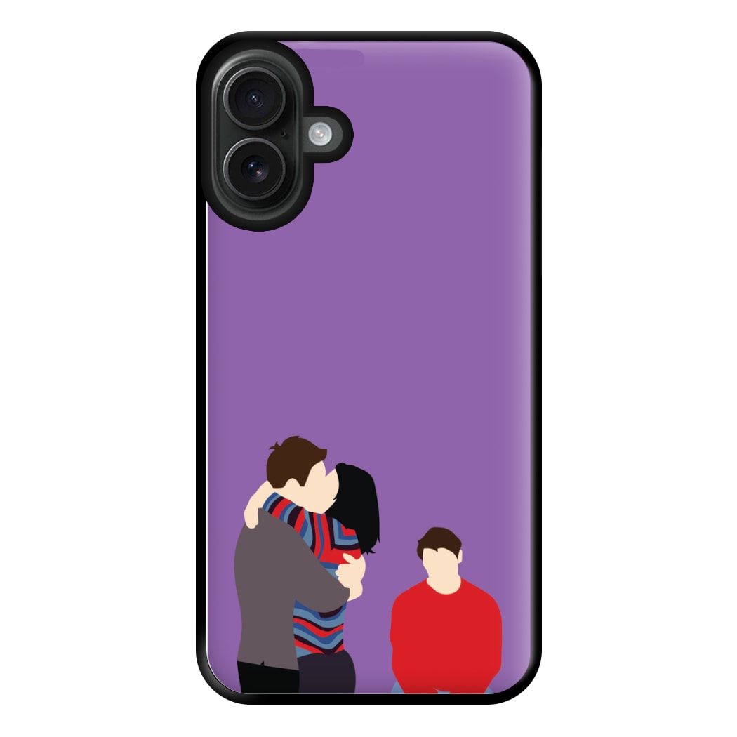 Just Kissing Phone Case for iPhone 16 Plus