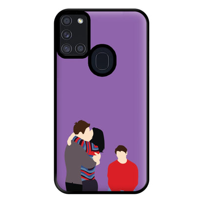 Just Kissing Phone Case for Galaxy A21s