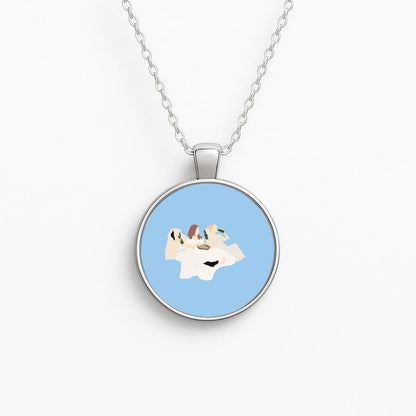 Wedding Chill Circle Necklace