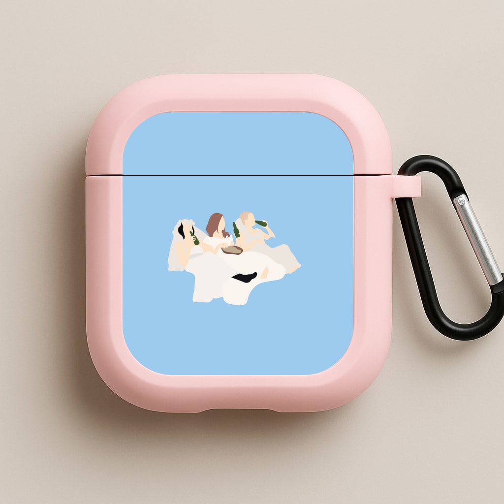 Wedding Chill Pink AirPods Case