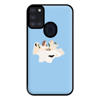 Wedding Chill Phone Case for Galaxy A21s