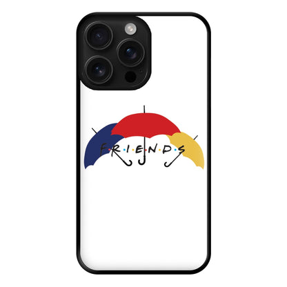 Umbrella Friends Phone Case for iPhone 16 Pro Max