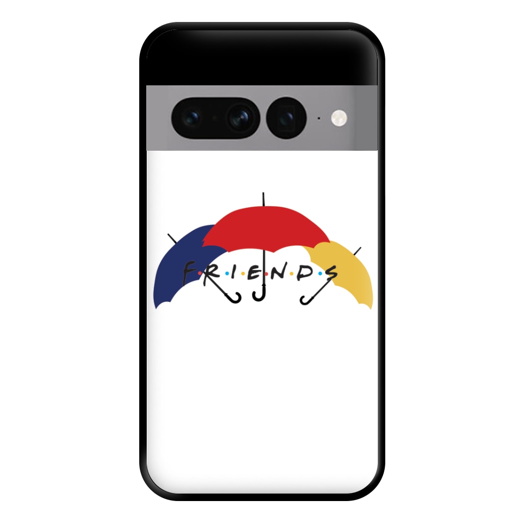 Umbrella Friends Phone Case for Google Pixel 7 Pro