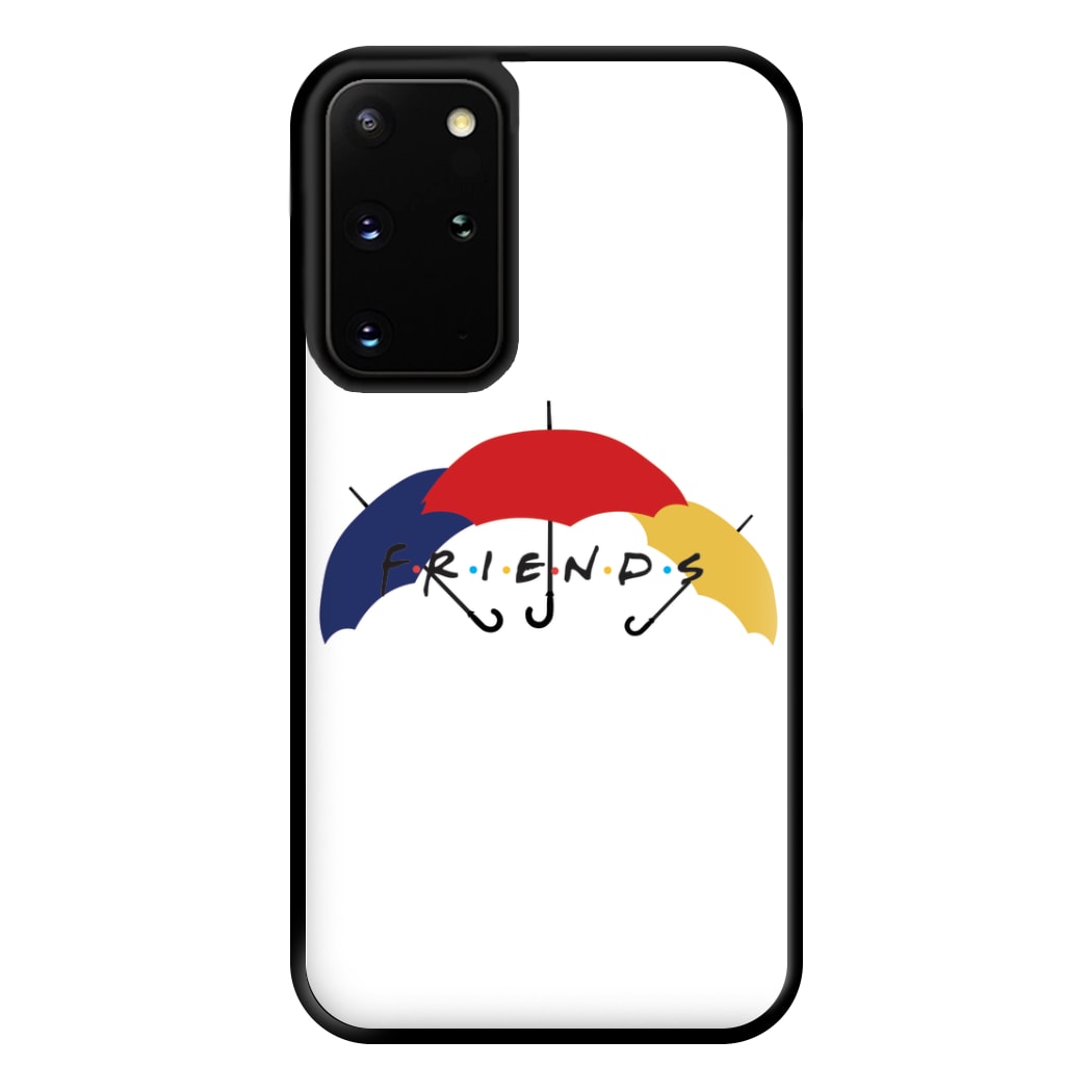 Umbrella Friends Phone Case for Galaxy S20 Plus