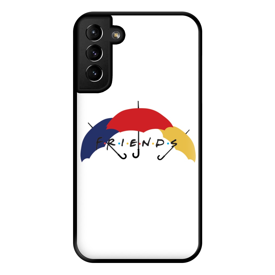 Umbrella Friends Phone Case for Galaxy S21 Plus