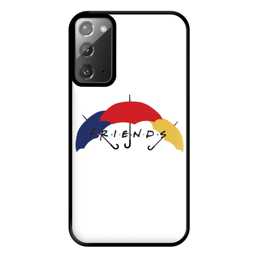 Umbrella Friends Phone Case for Galaxy Note 20 Ultra