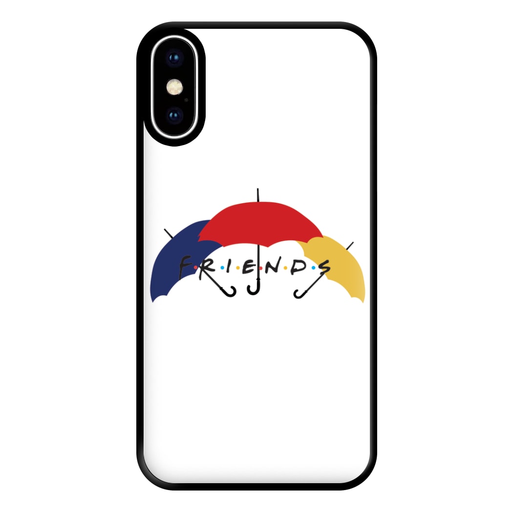 Umbrella Friends Phone Case for iPhone XS Max