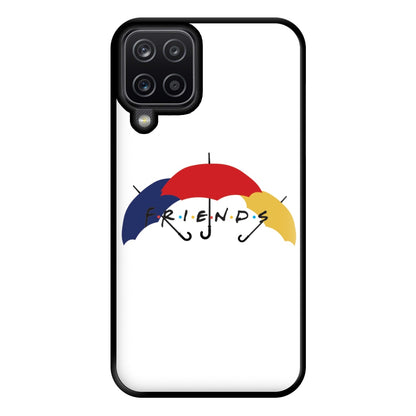 Umbrella Friends Phone Case for Galaxy A12