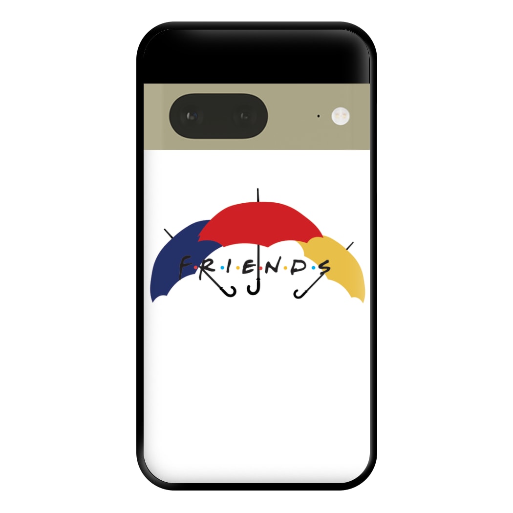 Umbrella Friends Phone Case for Google Pixel 7a