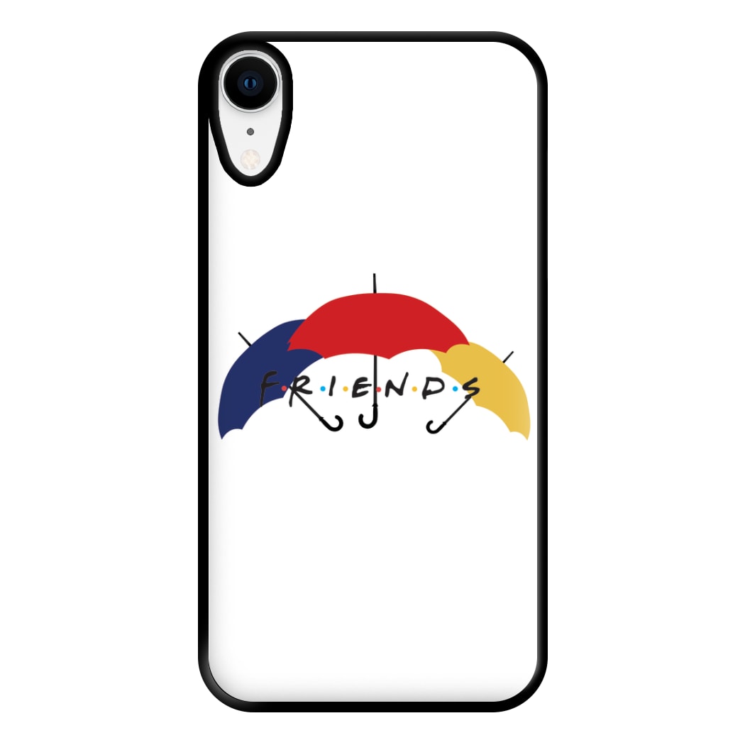 Umbrella Friends Phone Case for iPhone XR